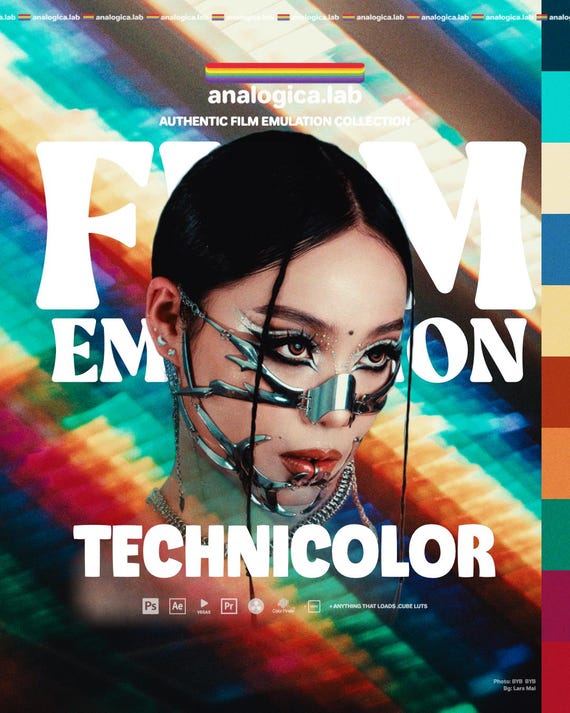 Super16 TECHNICOLOR OG - Film Emulation LUT for Rec709 - For Professional Filmmaking and Photography