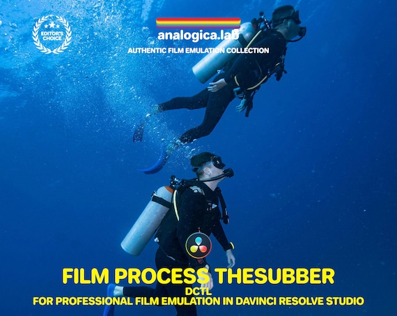 Film Process TheSubber - DCTLe for Professional Film Emulation in DaVinci Resolve Studio by analogicalab