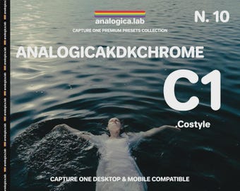 35MM KODAK CHROME - Capture One Style - Desktop & Mobile Pc Mac iPad Pro C1 Preset .costyle - For Professional Photography