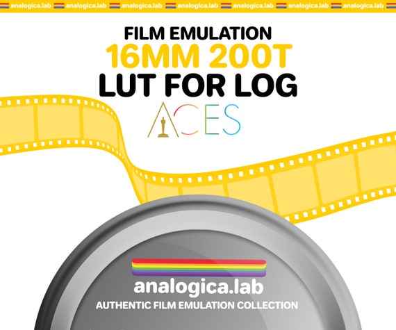 LUT Super16 KODAK 200T 16MM Film Simulation for Professional Color Grading VideoLut PhotoLut filetype: .cube for ACES ACEScct Film Emulation