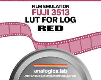 Film Emulation LUT - RED Log3G10 - Red - Nikon Zr - For Professional Filmmaking and Photography 
