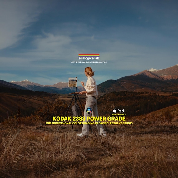 35MM KODAK 2383 - DaVinci Resolve PowerGrade