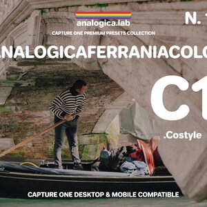 Capture One Preset FERRANIACOLOR 16MM Film Simulation Premium Desktop & Mobile Pc Mac iPad Pro | C1 Presets .costyle | analogica.lab #12