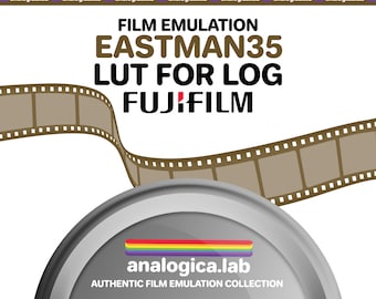 Film Emulation LUT - Fuji F-Log2 - For Professional Filmmaking and Photography 