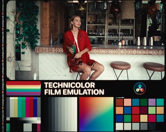 TECHNICOLOR Power Grade for Professional Color Grading in DaVinci Resolve Studio Handcrafted Film Simulation S16 Film Look | analogicalab