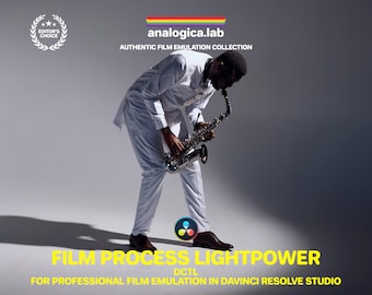 Film Process LightPower - DCTLe for Professional Film Emulation in DaVinci Resolve Studio by analogicalab