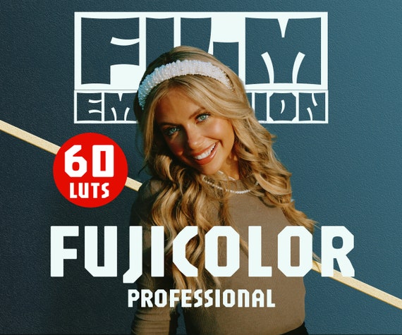 60 LUTs 35MM FUJICOLOR Film Emulation for Professional Color Grading Photo & Video Editing