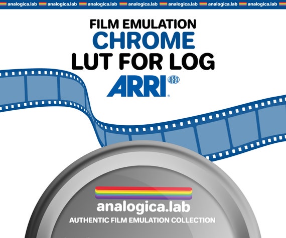 LUT KODAK CHROME 35MM Film Simulation, Professional Color Grading VideoLut PhotoLut filetype: .cube for Arri LogC3 Film Emulation