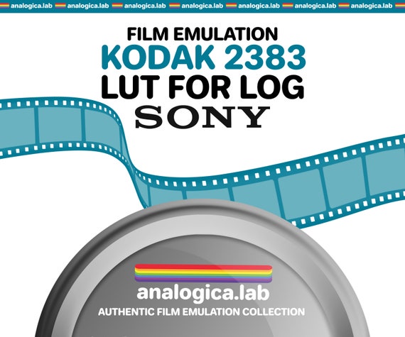 LUT KODAK 2383 D55 D60 D65 35MM Film Simulation, Professional Color Grading VideoLut PhotoLut filetype: .cube for SONY SLog3 Film Emulation