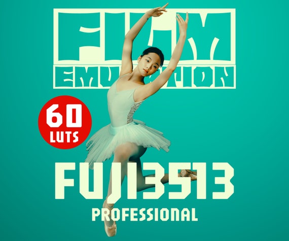60 LUTs 16MM FUJI 3513 Film Emulation for Professional Color Grading Photo & Video Editing