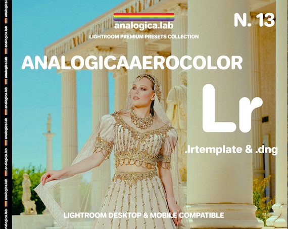 AEROCOLOR 16MM Film Lightroom Preset: Desktop & Mobile Emulation - For Professional Filmmaking and Photography 