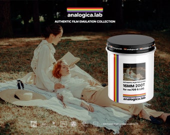 Make Your Photos and Videos Into a Classic Super 16MM Kodak 200T Film Colors With This Heart Made Color Look Up Table LUT by analogicalab