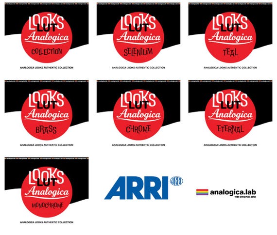AnalogicaLooks Collection - LUT for ARRI LogC3 - For Professional Filmmaking and Photography