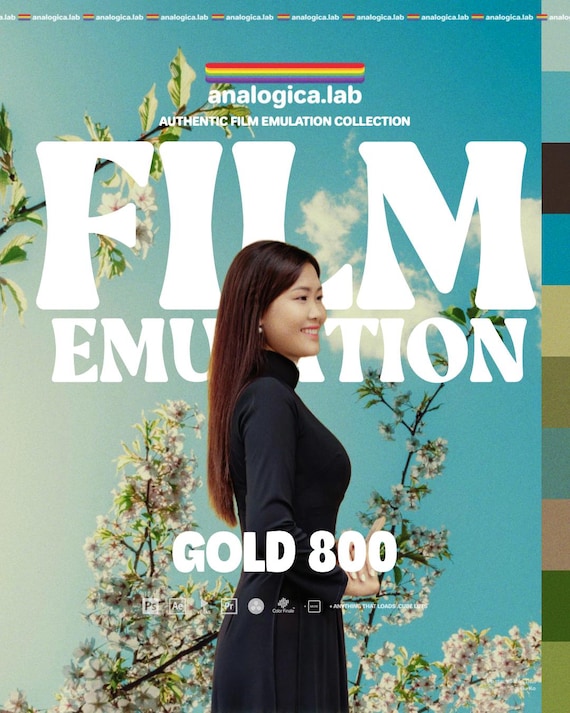 35MM GOLD 800 - Film Emulation LUT - For Professional Filmmaking and Photography