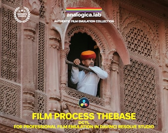 Film Process TheBase - DCTLe for Professional Film Emulation in DaVinci Resolve Studio by analogicalab