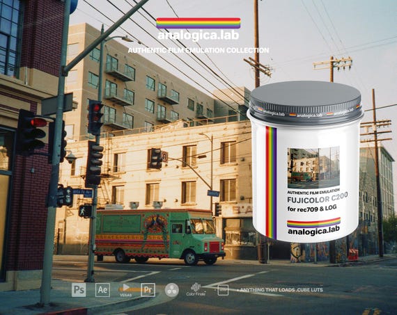 Fuji Color C200 LUT By analogica.lab Film Emulation LUTs & Grading Tools
