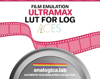 LUT KODAK UltraMax, 35MM Film Simulation for Professional Color Grading VideoLut PhotoLut filetype: .cube for ACES ACEScct Film Emulation