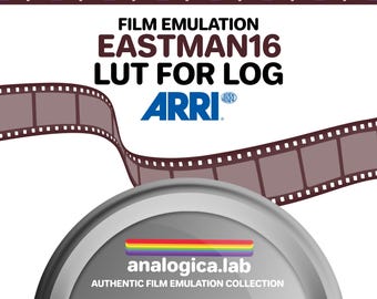 Film Emulation LUT - ARRI LogC3 - For Professional Filmmaking and Photography 
