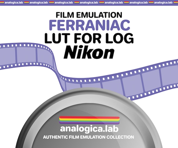 LUT FERRANIACOLOR 35MM Film Simulation, Professional Color Grading VideoLut PhotoLut filetype: .cube for Nikon N-Log Film Emulation