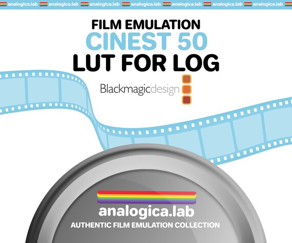 LUT CINEST 50 35MM Film Simulation for Professional Color Grading Bmpcc Cameras filetype: .cube for BMD Gen5 Film Emulation