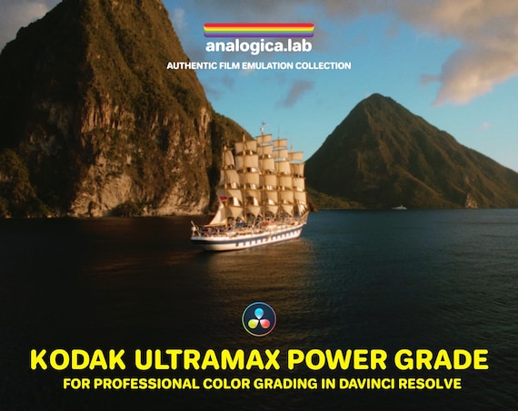 UltraMax PowerGrade By analogica.lab Film Emulation LUTs & Grading Tools