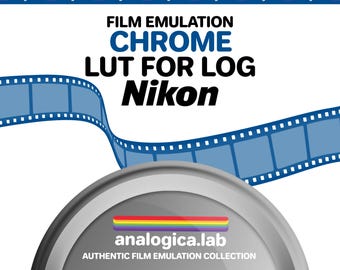 Film Emulation LUT - Nikon N-Log - For Professional Filmmaking and Photography 