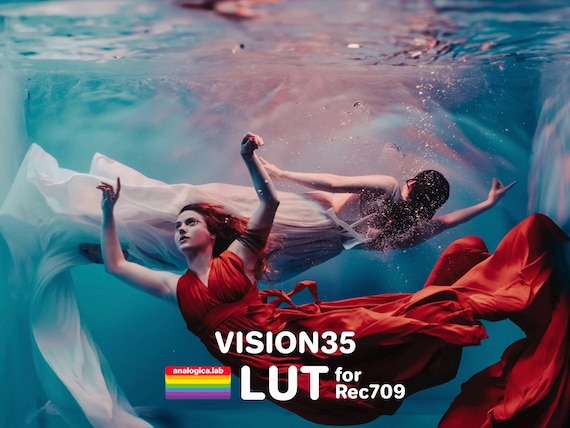LUT VISION35 35MM Film Simulation Professional Color Grading VideoLut PhotoLut filetype: .cube for Rec709 Film Emulation