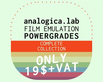 FILM EMULATION PowerGrades COMPLETE analogicalab