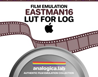 Film Emulation LUT - iPhone Apple Log 1 / 2 - For Professional Filmmaking and Photography 