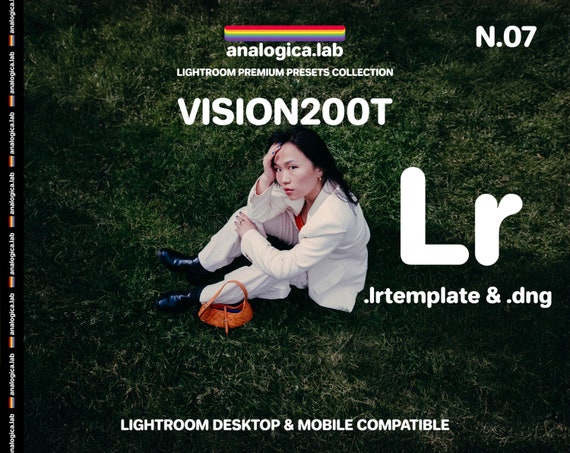 Lightroom Preset KODAK VISION3 200T 35MM Film Simulation Premium Desktop & Mobile | Lightroom Preset .lrtemplate / .dng | analogica.lab #07