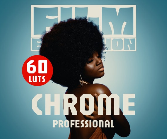 60 LUTs 35MM KODAK CHROME Film Emulation for Professional Color Grading Photo & Video Editing