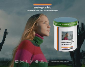 FERRANIAColor LUT by analogica.lab Film Emulation LUTs & Grading Tools