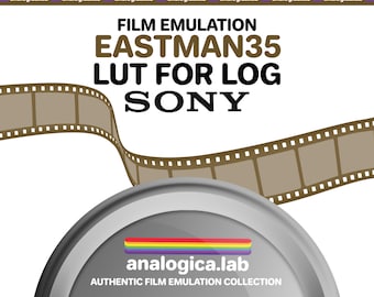 Film Emulation LUT - Sony SLog3 - For Professional Filmmaking and Photography 