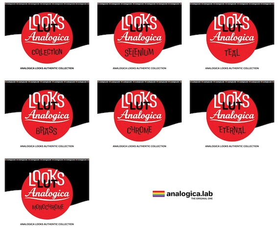 AnalogicaLooks Authentic Collection - LUT for Rec709 - For Professional Filmmaking and Photography