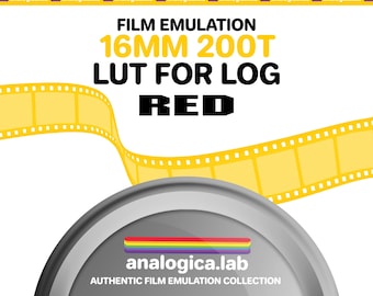 Film Emulation LUT - RED Log3G10 - Red - Nikon Zr - For Professional Filmmaking and Photography 