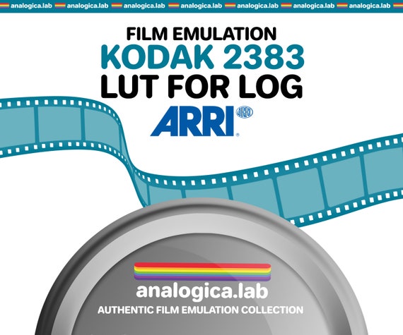 LUT KODAK 2383 D55 D60 D65 35MM Film Simulation, Professional Color Grading VideoLut PhotoLut filetype: .cube for Arri LogC3 Film Emulation