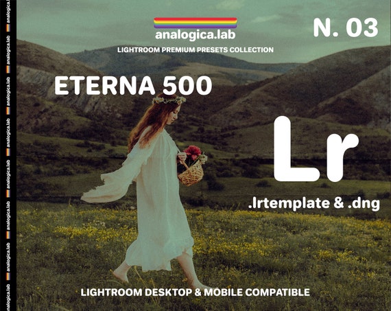 Lightroom Preset FUJI ETERNA 500 35MM Film Simulation Premium Desktop & Mobile | Lightroom Presets .lrtemplate / .dng | analogica.lab #03