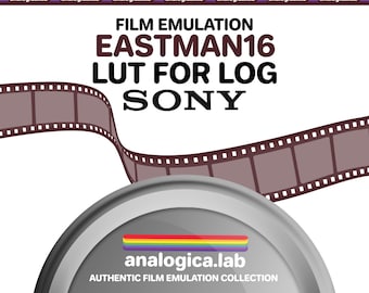 Film Emulation LUT - Sony SLog3 - For Professional Filmmaking and Photography 