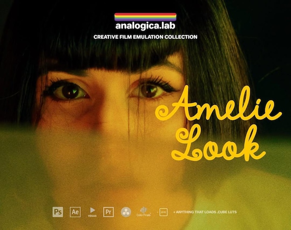 LUTs Pack Amelie Look 16 Inspired Film Simulation Luts Le Fabuleux Destin d'Amélie Poulain