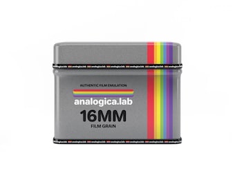 4K Film Grain Overlay: 16MM ProRes Video - Film Emulation