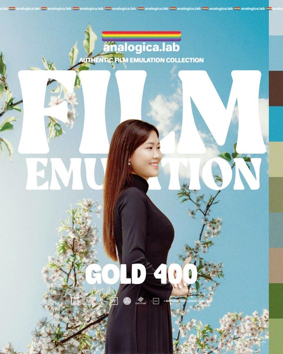 GOLD 400 - Film Emulation LUT - For Professional Filmmaking and Photography