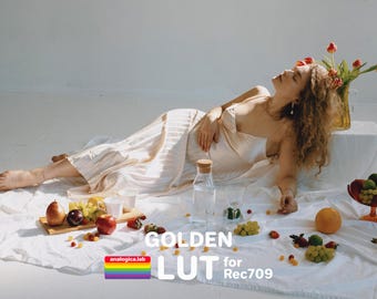 GOLDEN - Film Emulation LUT for Rec709 - For Professional Filmmaking and Photography 