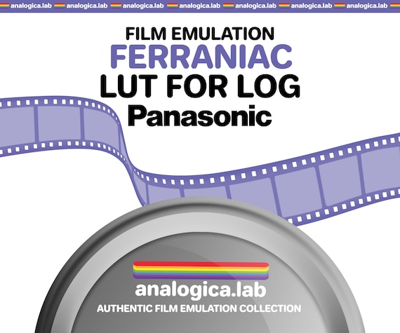 LUT FERRANIACOLOR 35MM Film Simulation, Professional Color Grading Lumix Cameras filetype: .cube Panasonic V-Log Film Emulation
