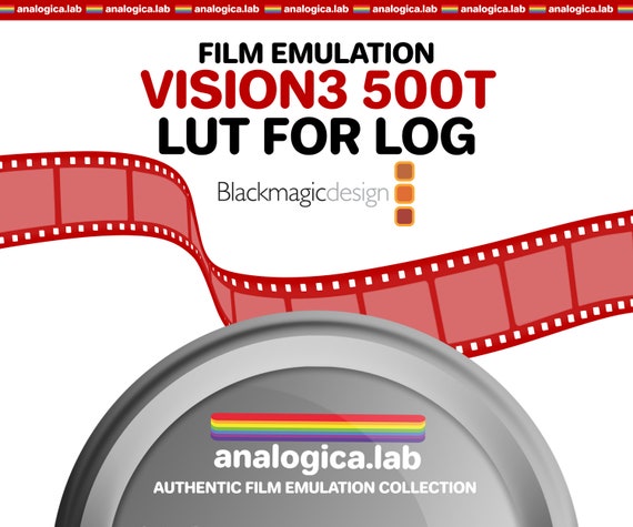 LUT KODAK VISION3 500T 35MM Film Simulation for Professional Color Grading Bmpcc Cameras filetype: .cube for BMD Gen5 Film Emulation