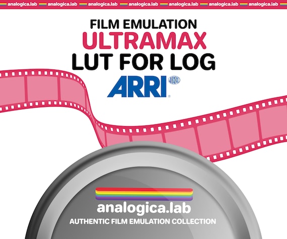 LUT KODAK UltraMax 35MM Film Simulation, Professional Color Grading VideoLut PhotoLut filetype: .cube for Arri LogC3 Film Emulation