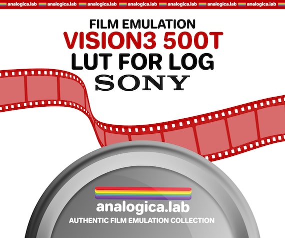 LUT KODAK VISION3 500T 35MM Film Simulation, Professional Color Grading VideoLut PhotoLut filetype: .cube for SONY SLog3 Film Emulation