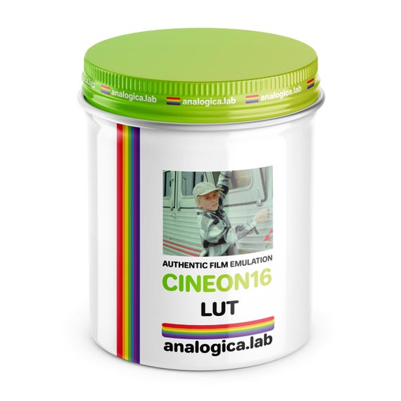 LUT Cineon Super16 16MM Film Simulation Professional Color Grading VideoLut PhotoLut filetype: .cube for Rec709 & LOG Film Emulation