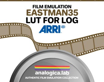 Film Emulation LUT - ARRI LogC3 - For Professional Filmmaking and Photography 