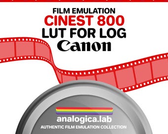 Film Emulation LUT - Canon Log3 - For Professional Filmmaking and Photography 