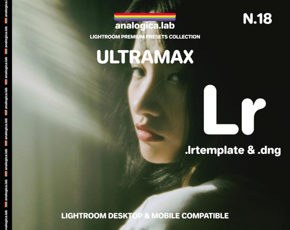 Lightroom Preset ULTRAMAX 35MM Film Simulation Premium Desktop & Mobile | Lightroom Preset .lrtemplate / .dng | analogica.lab #18